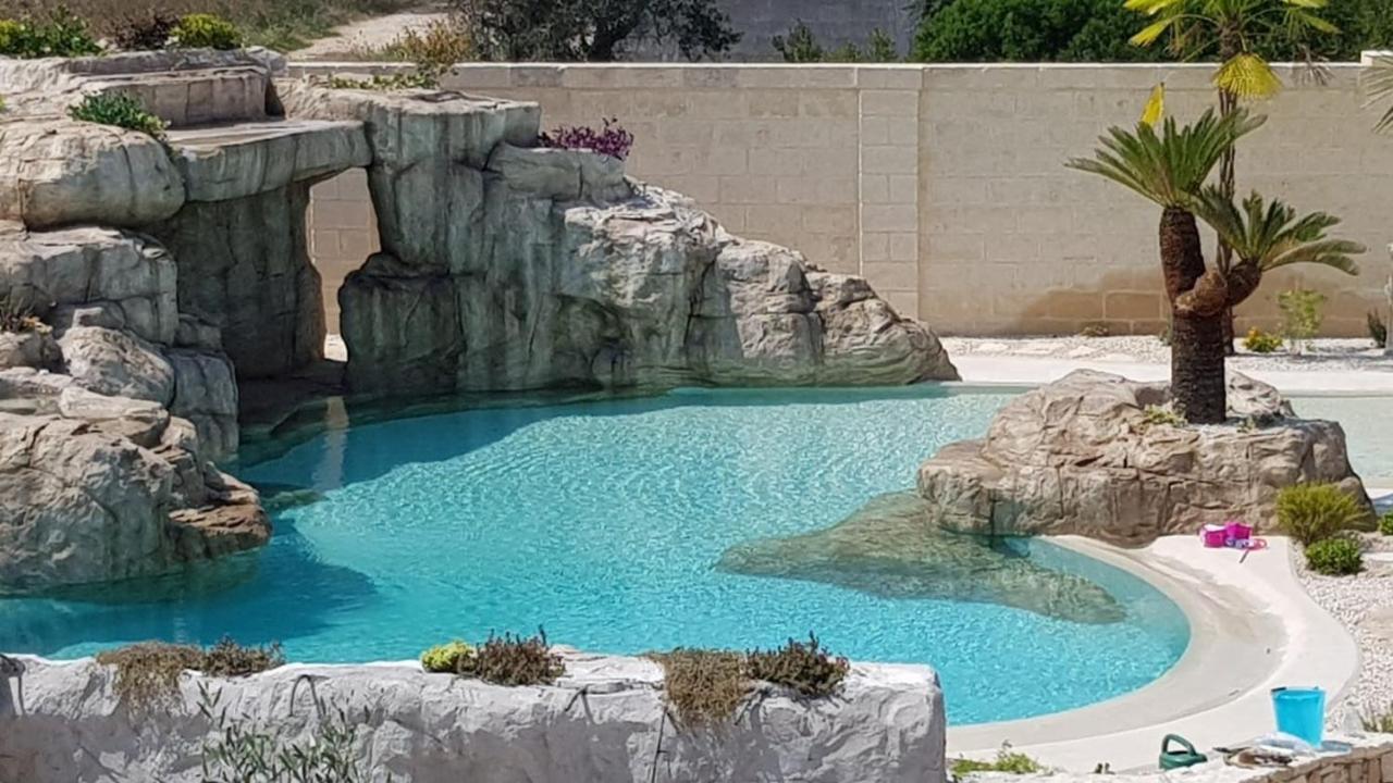 Villa Zecca Con Piscina Lecce Eksteriør bilde